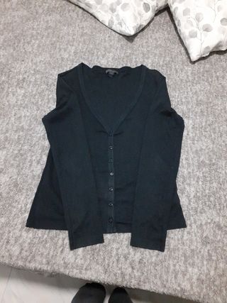 Cárdigan negro mujer Jacta