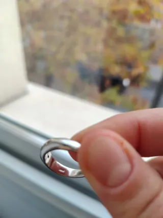 Anillo plata zafiro antiguo