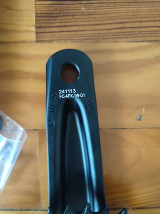 Plato y bielas nuevas SRAM Apex 40Tx1