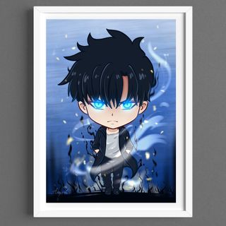 Lámina / Dibujo Sung Jin-Woo