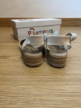 Alpargatas pisamonas lino