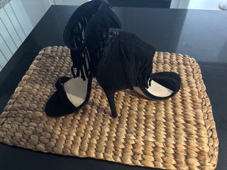 Sandalias tacón La Strada negras