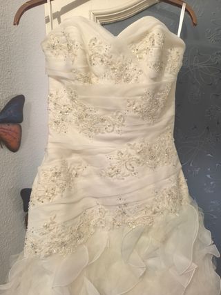 Vestido novia Pronovias blanco