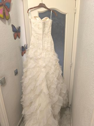Vestido novia Pronovias blanco