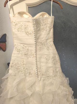 Vestido novia Pronovias blanco