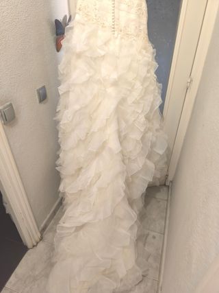 Vestido novia Pronovias blanco