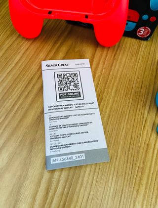 Set Soporte Mando y Accesorios Nintendo Switch