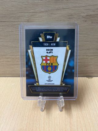 Cromo Gavi & Deco 30/49 - FC Barcelona
