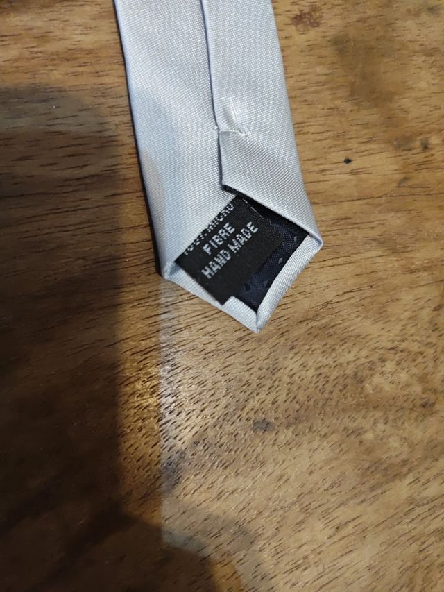 Cravatta Grigia Skinny