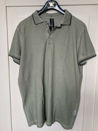 Polo Uomo Richmond Verde Xl ma veste piccolo