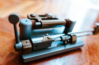 Máquina raspado cañas oboe Rieger