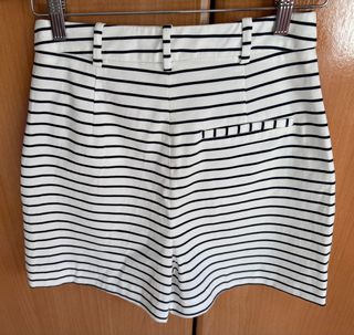 Short Zara rayas marinero mujer talla S