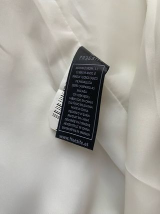 Falda mini blanca -  talla única