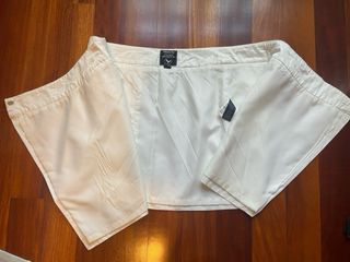 Falda mini blanca -  talla única