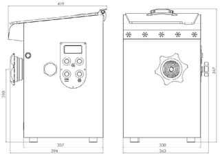 PICADORA REFRIGERADA POWER FR 82