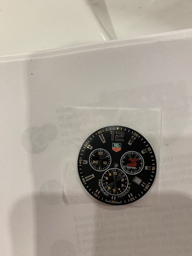 Esfera Tag Heuer Formula 1 Senna