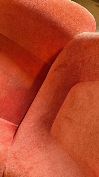 Butaca vintage naranja