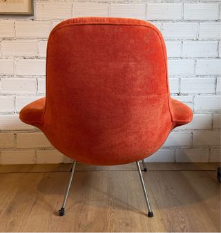 Butaca vintage naranja