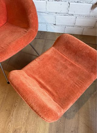 Butaca vintage naranja