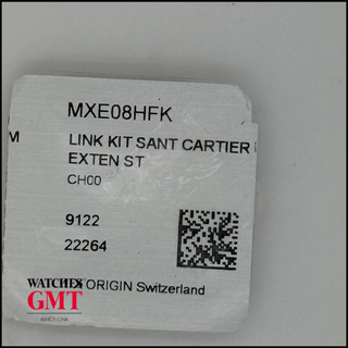 ESLABON CARTIER SANTOS 100 ACERO DE 18.60MM
