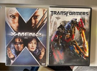 2 Peliculas DVD: X-Men 2 & Transformers