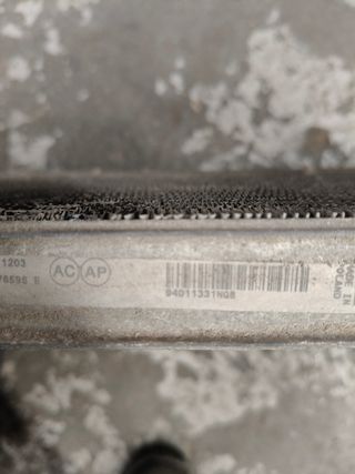 Radiador de agua Citroen Saxo 1.5D