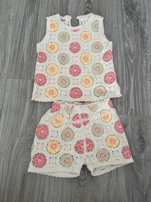 Conjunto bebé Sfera crochet 2-3