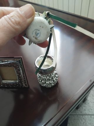 Mini set argento e capodimonte