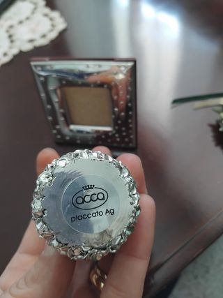 Mini set argento e capodimonte