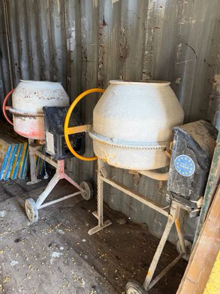 Hormigoneras pequeñas