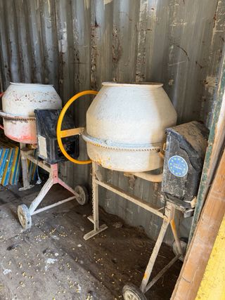 Hormigoneras pequeñas