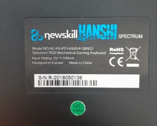 Teclado Newskill Hanshi Spectrum RGB