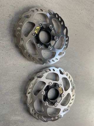 Discos freno Shimano RT66 160mm