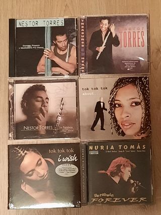 6 CDs Jazz - Nestor Torres, Nuria Tomás