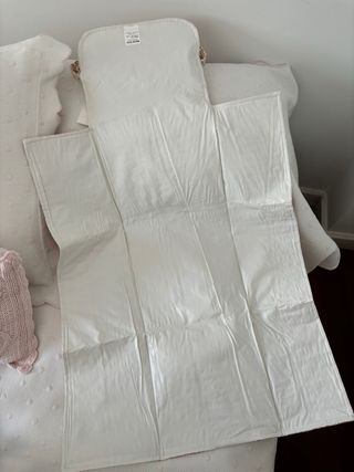 Cambiador bebé - Flores rosa