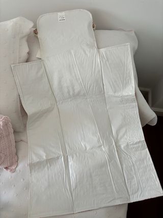 Cambiador bebé - Flores rosa