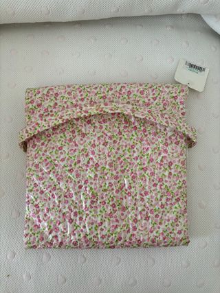 Cambiador bebé - Flores rosa