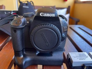 Cámara Canon EOS 550D + objetivos