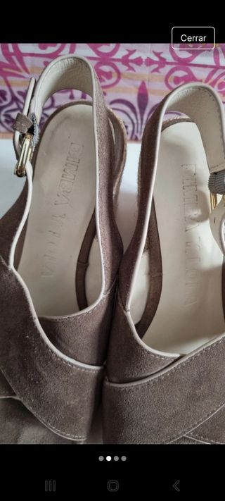 Cuñas Bimba y Lola Marrón