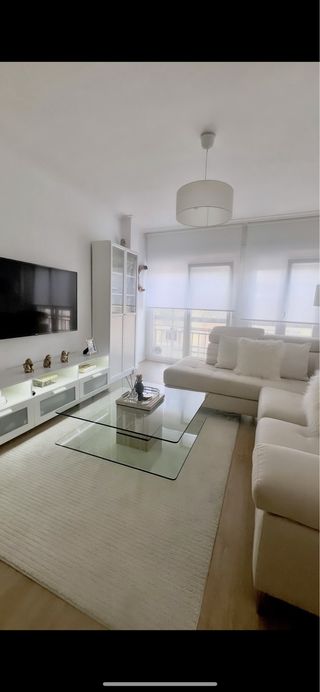 Alfombra salón blanca - Lana