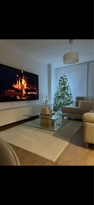 Alfombra salón blanca - Lana