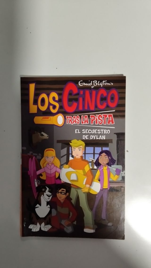 Los cinco tras la pista. El secuestro de Dylan.
