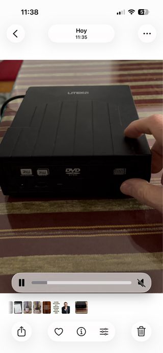 Grabadora DVD externa LITEON - R/RW