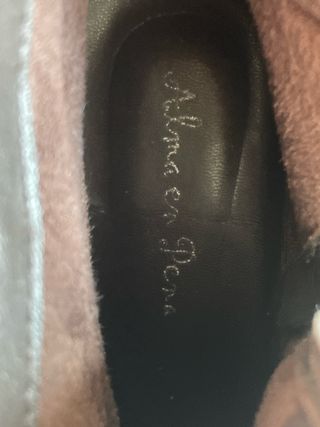 Botines Piel con Pedrería - Talla 36