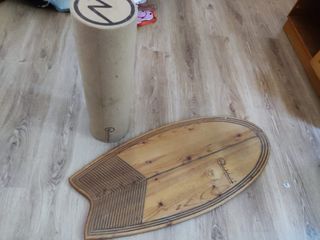 Tabla Woodstache de entrenamiento surf