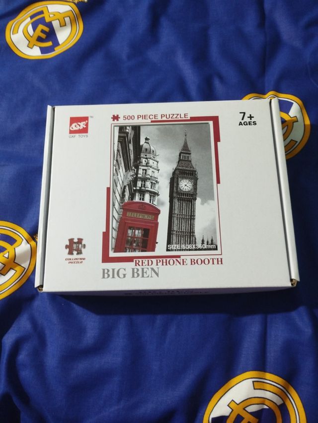 Puzzle Big Ben 500 piezas para niños completo