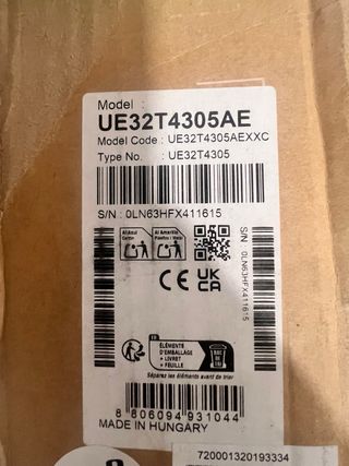 TV Samsung 32" HD T4300 Ultra Clean View