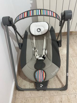 Hamaca Bebé Lionelo - Gris