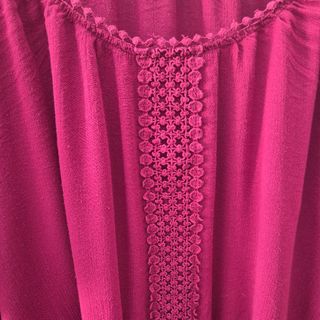 Blusa burdeos talla XL