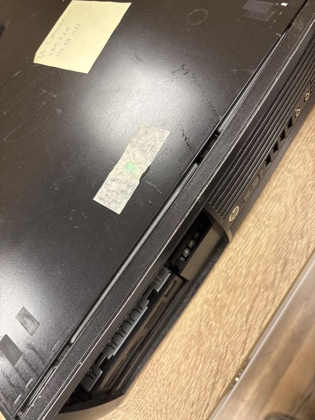 HP EliteDesk i3 4gb 250gb: riparare o parti